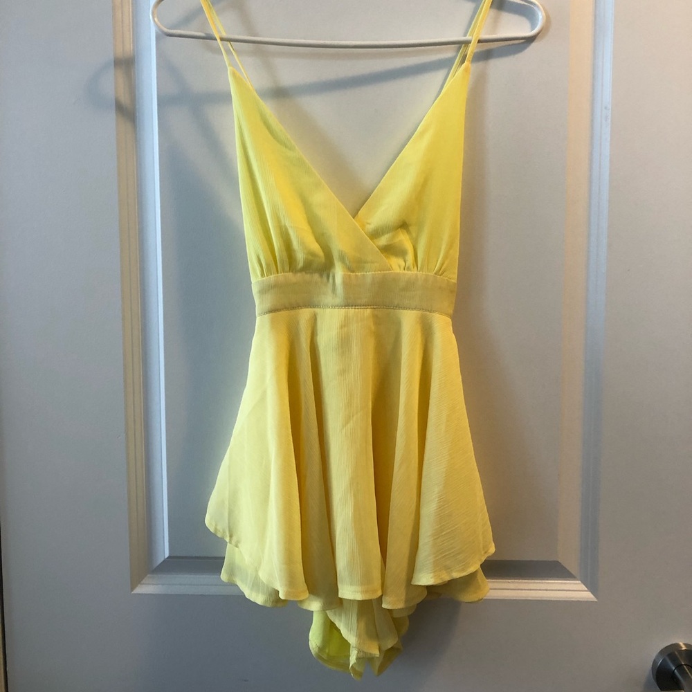 Yellow Romper